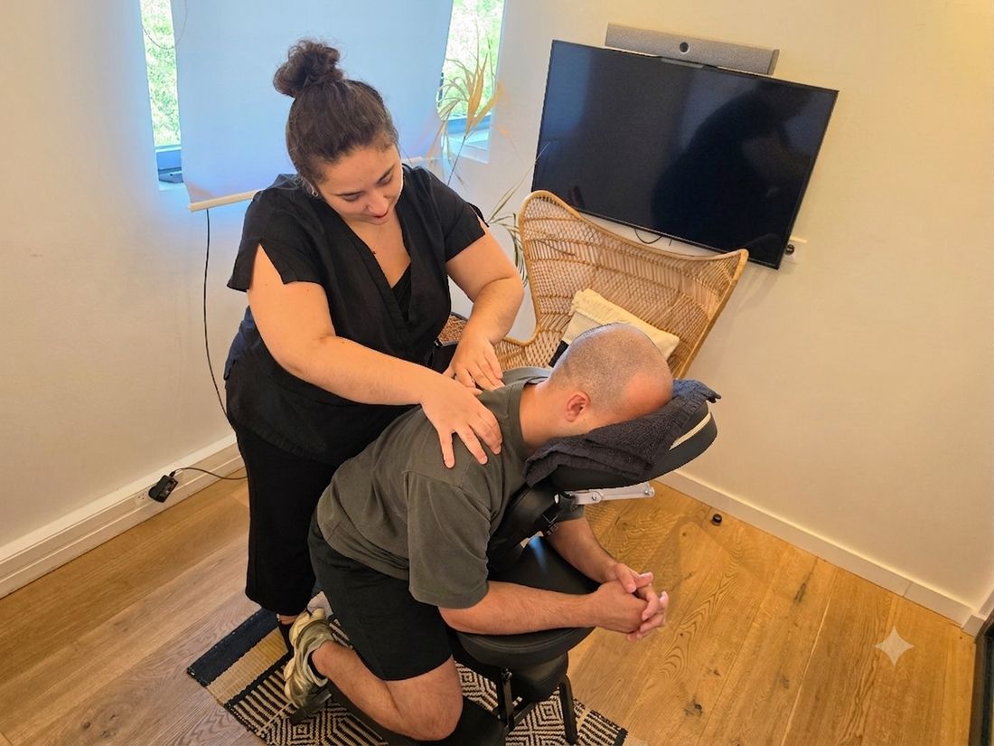 Intervention de massage bien-être en entreprise
